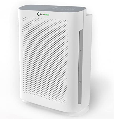 InvisiClean Aura II Air Purifier for Home Allergies &amp; Pets