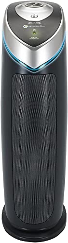 Germ Guardian True HEPA Filter Air Purifier with UV Light Sanitizer, Eliminates Germs, Filters Allergies, Pollen, Smoke, Dust Pet Dander, Mold Odors, Quiet 22 inch 4-in-1 Air Purifier for Home AC4825E
