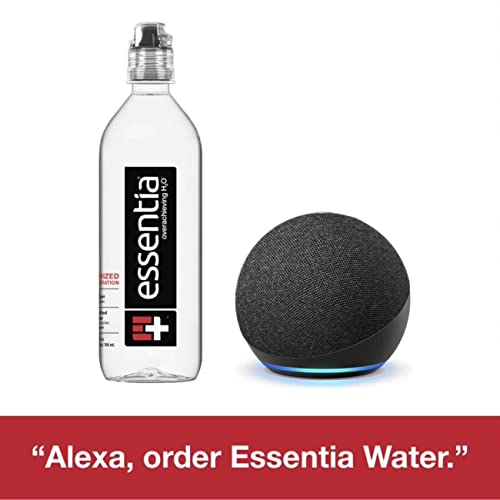 Essentia Bottled Water, Ionized Alkaline Water; 99.9% Pure, Infused with Electrolytes, 9.5 pH or Higher with a Clean, Smooth Taste, 23.67 Fl Oz (Pack of 24)