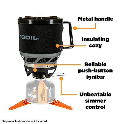 Jetboil MiniMo Camping and Backpacking Stove Cooking System