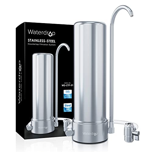 Waterdrop 5-Stage Stainless Steel Countertop Filter