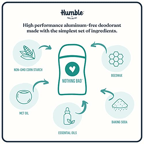 Humble All Natural Deodorant |Aluminum and Paraben Free