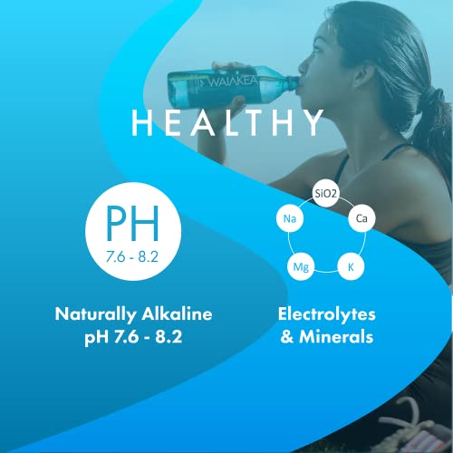 Waiakea Hawaiian Volcanic Water 330ml 24-pack