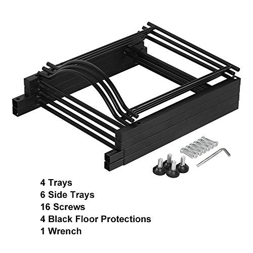 Nandae Water Cooler Jug Rack, 3-Tier Heavy Duty Water Bottle Holder Storage Rack