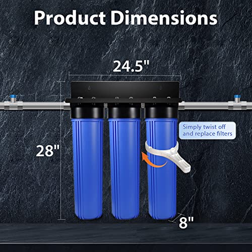 iSpring Whole House Water Filter System