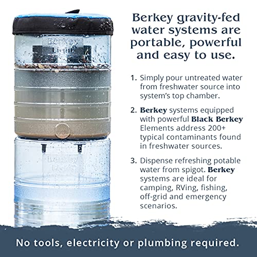 Black Berkey Water discount Filters Replacement Purification Elements BB9-2