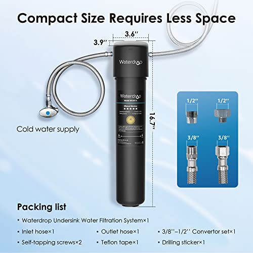 Waterdrop 15UA Under Sink Water Filter System