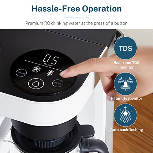 Bluevua RO100ROPOT-LITE Countertop Reverse Osmosis Water Filter System