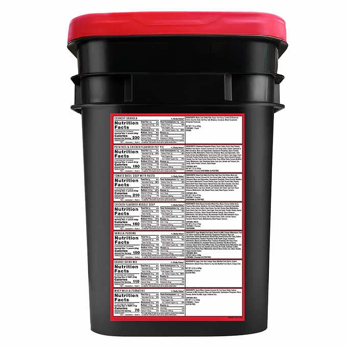 Readywise 150 Serving Emergency Food Bucket