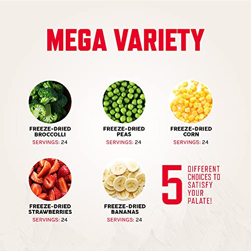 ReadyWise Emergency Food Supply, Freeze-Dried Survival-Food Disaster Kit 120 Servings