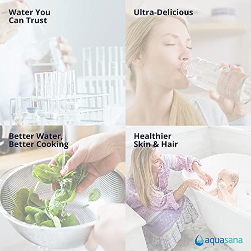 Aquasana EQ-1000 Whole House System-Water Softener Alternative w/UV Purifier