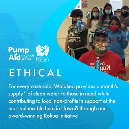 Waiakea Hawaiian Volcanic Water 330ml 24-pack