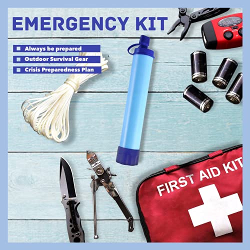 Waterfilter, outdoor, 5000 liter, draagbaar campingwaterfilter, personal pompfilter, tafelwaterfilter met starterpakket, noodgevallen, survival gear, waterzuiveraar voor wandelen, reizen, noodhulp Waterfilter, outdoor, 5000 liter, draagbaar campingwaterfilter, personal pompfilter, tafelwaterfilter met starterpakket, noodgevallen, survival gear, waterzuiveraar voor wandelen, reizen, noodhulp