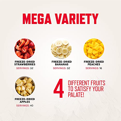 ReadyWise Emergency Food Supply Freeze-Dried Fruits -120 Servings