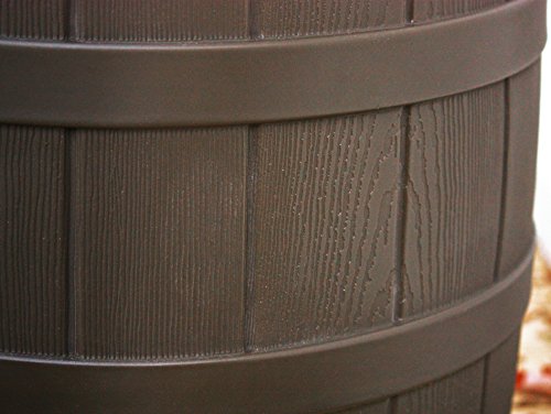 Good Ideas RW40-OAK 40 -Gallon Rain Barrel