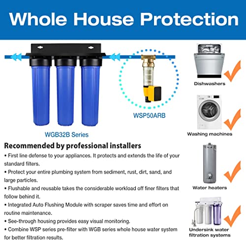 iSpring Whole House Water Filter System - Clean Water Mill