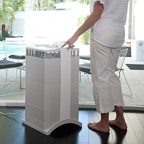 IQAir HealthPro Plus – Medical-Grade Air Purifier with H13 HyperHEPA Filter for Particles, Gases, & Odors – Bacteria, Viruses, Airborne Infections, Allergies, Pets, Asthma, Smoke, Pollen, Dust; Swiss Made, White