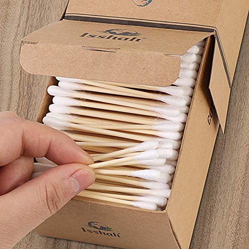Bamboo Cotton Swabs - 2000 Count