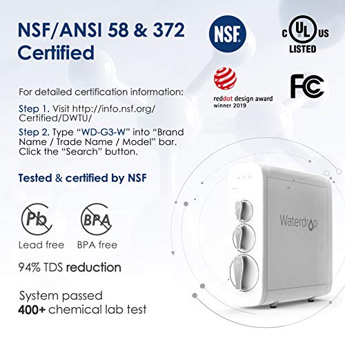 Waterdrop RO Reverse Osmosis Drinking Water Filtration System