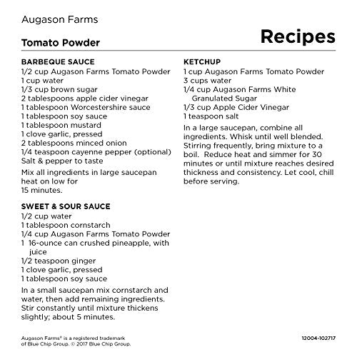 Augason Farms Tomato Powder Emergency Food Storage 3 lbs 10 oz