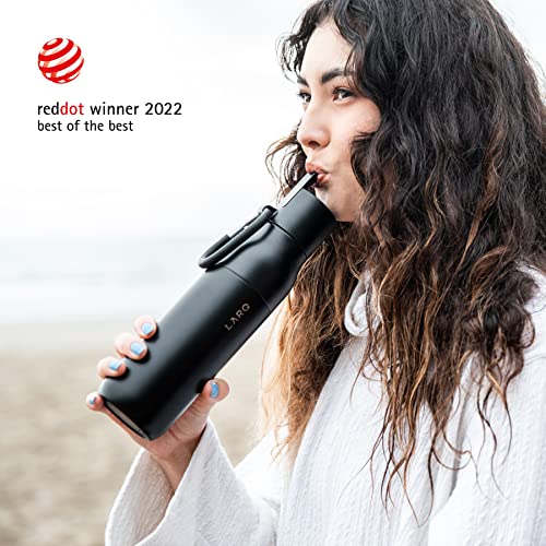 LARQ Bottle Filtered - Insulated Stainless Steel Water Bottle BPA Free - 17 oz.