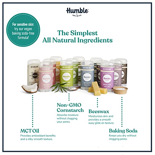 Humble All Natural Deodorant |Aluminum and Paraben Free