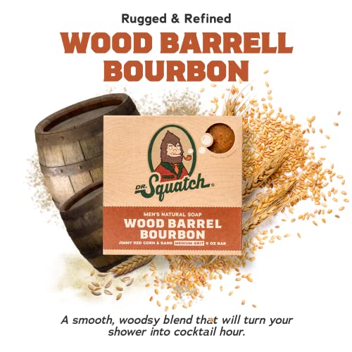 Dr. Squatch Wood Barrel Bourbon Natural Deodorant (2.65 oz)