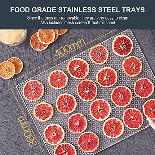 NutriChef Electric Food Dehydrator Machine - 2000-Watt