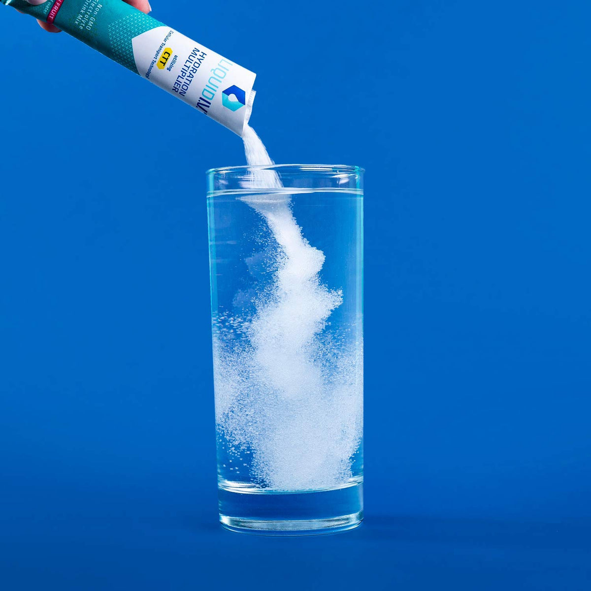 Liquid I.V. Hydration Multiplier, Electrolyte Powder, Easy Open Packets, Supplement Drink Mix (Passion Fruit) (16)