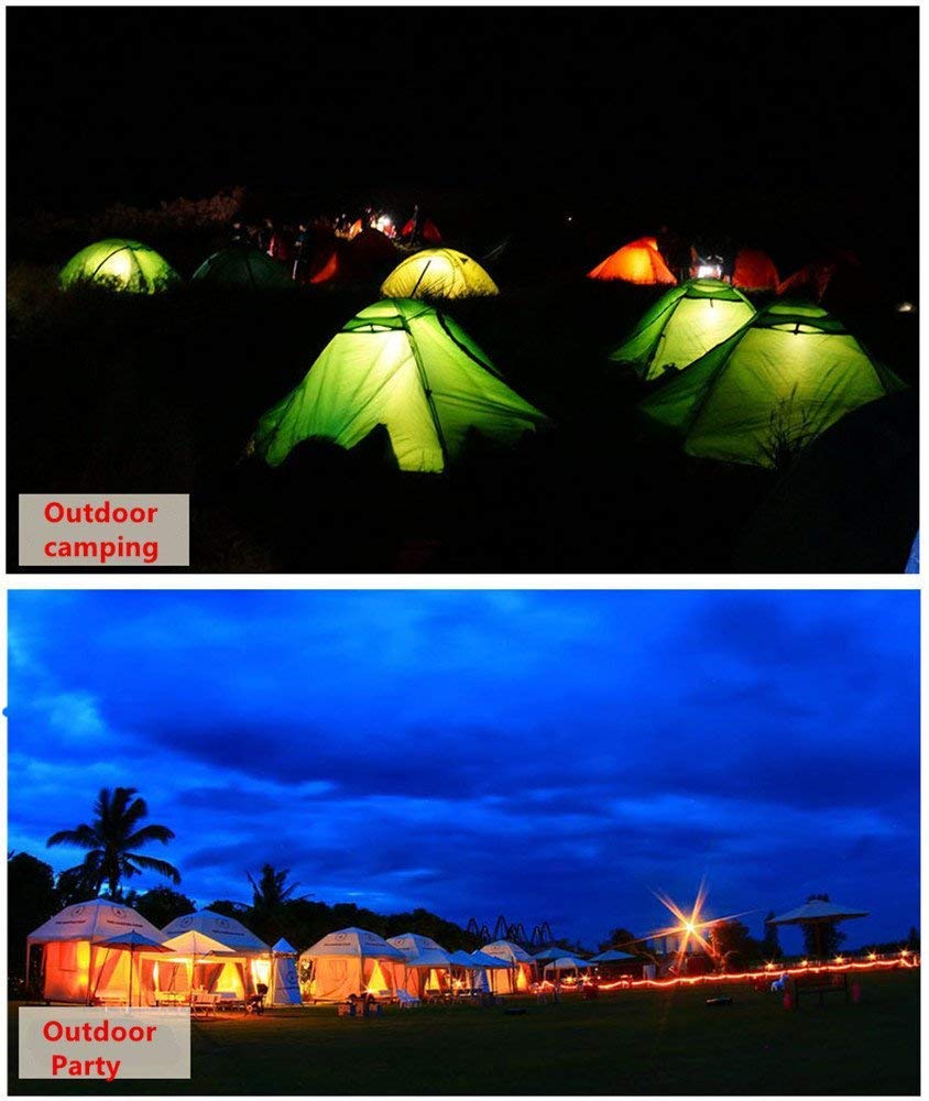 GVSHINE Solar Panel Lighting Kit, Solar Home DC System Kit for Emergency