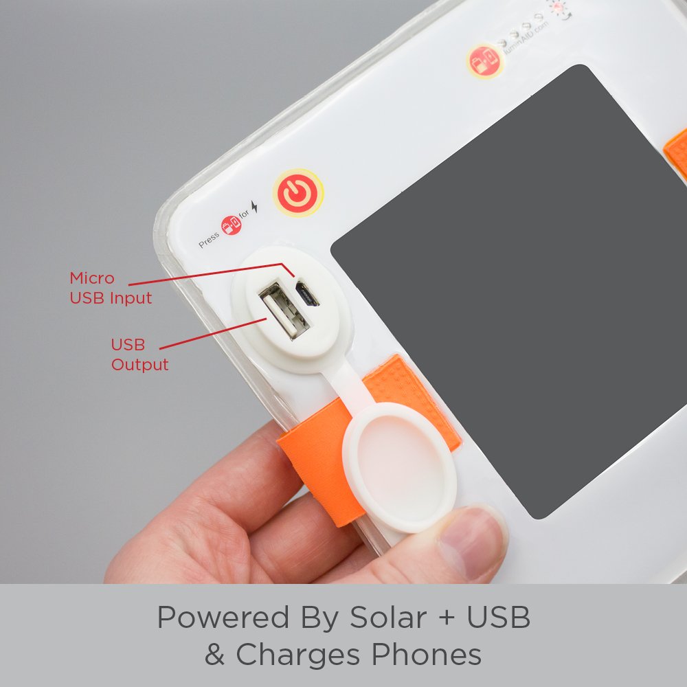 LuminAID PackLite Nova USB Solar Lantern