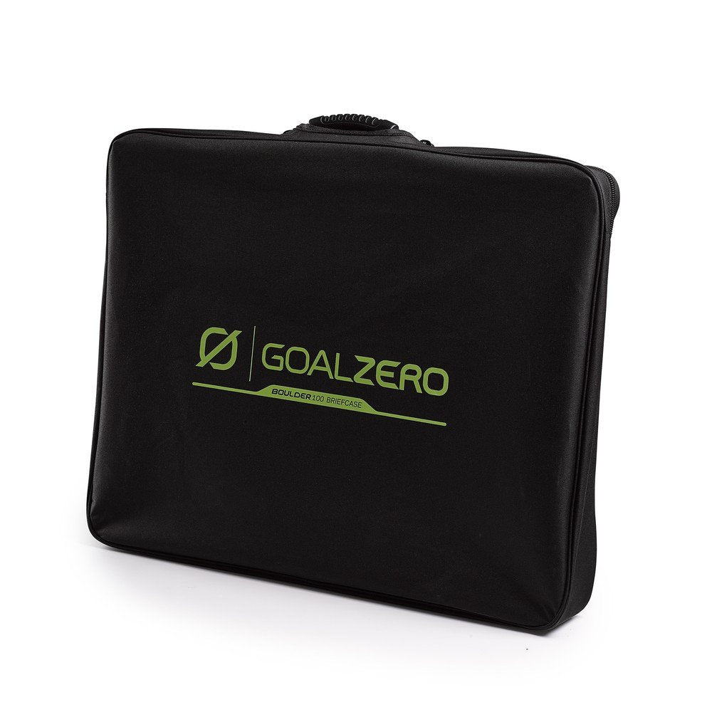 Goal Zero Boulder 100 Briefcase, 100 Watt Monocrystalline Solar Panel