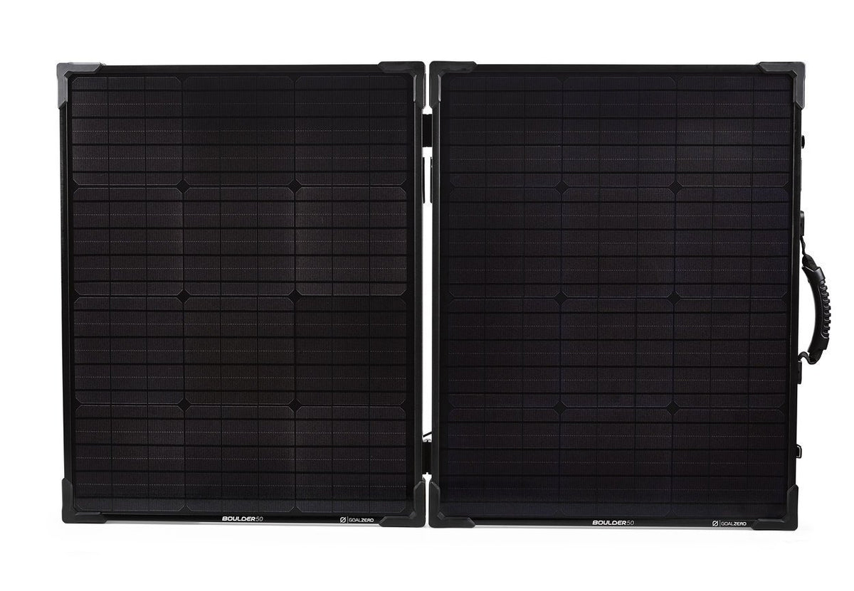 Goal Zero Yeti 1400 Lithium Portable Power Station WIFI Mobile App Enabled Kit with Boulder 100 Briefcase Solar Panel with MPPT