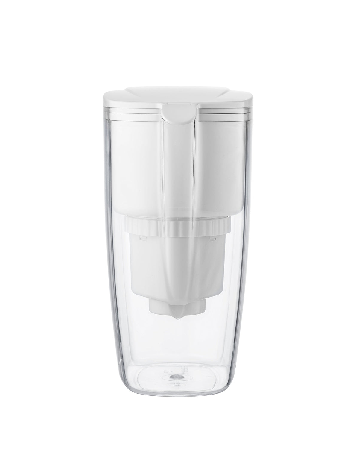 Aquagear Water Filter Pitcher - Fluoride, Lead, Chloramine, Chromium-6 Filter - BPA-Free, Clear