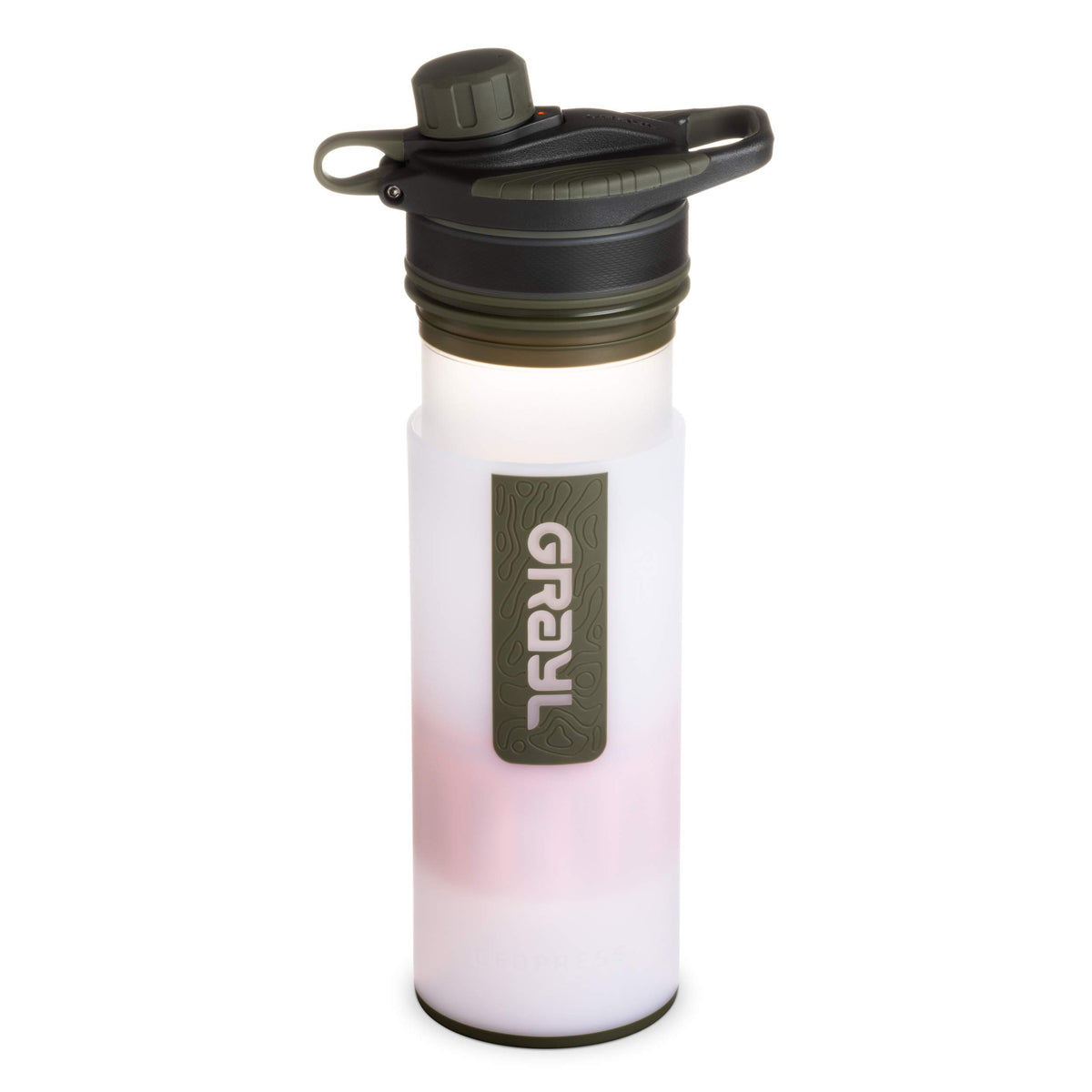 GRAYL Geopress 24 oz Water Purifier for Global Travel, Backpacking, Hiking, and Survival