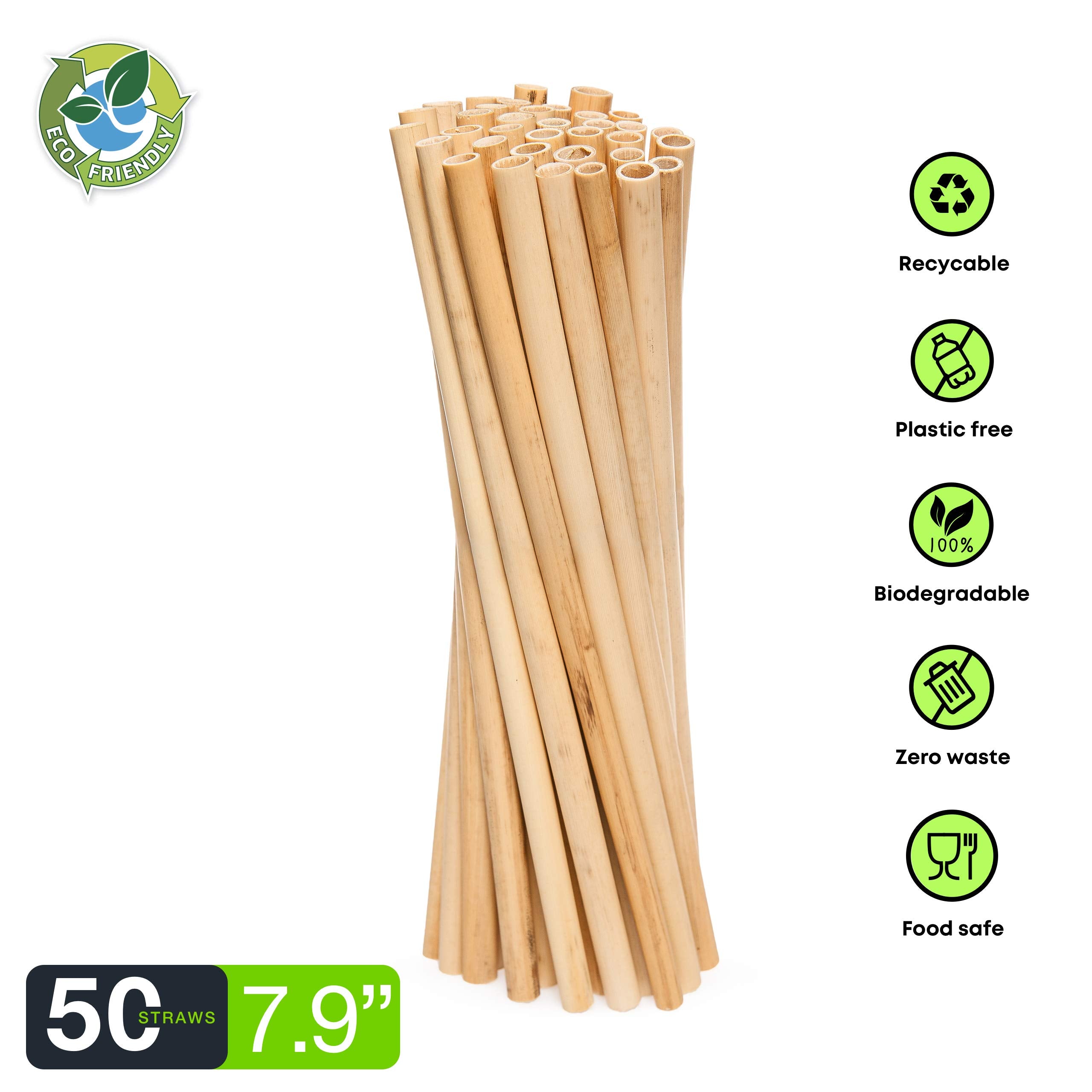 Bamboo Straw, Eco Friendly and Zero Waste